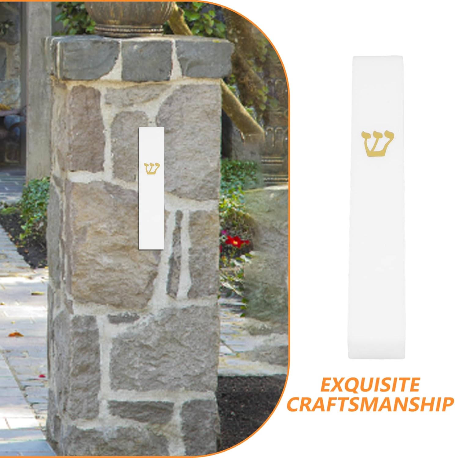 MAGICLULU Mezuzah Case with Scroll Set