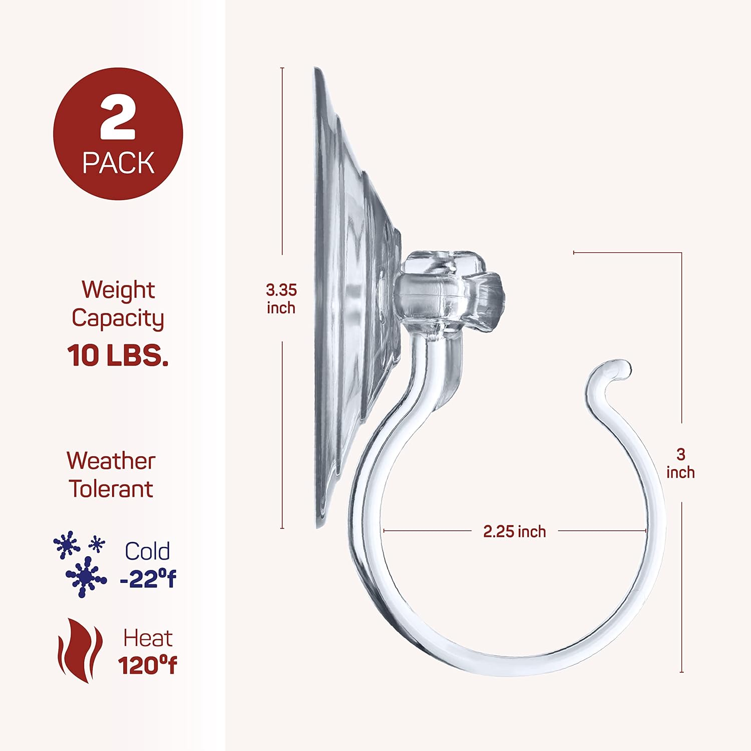 SEWANTA Christmas Wreath Hanger Set of 2