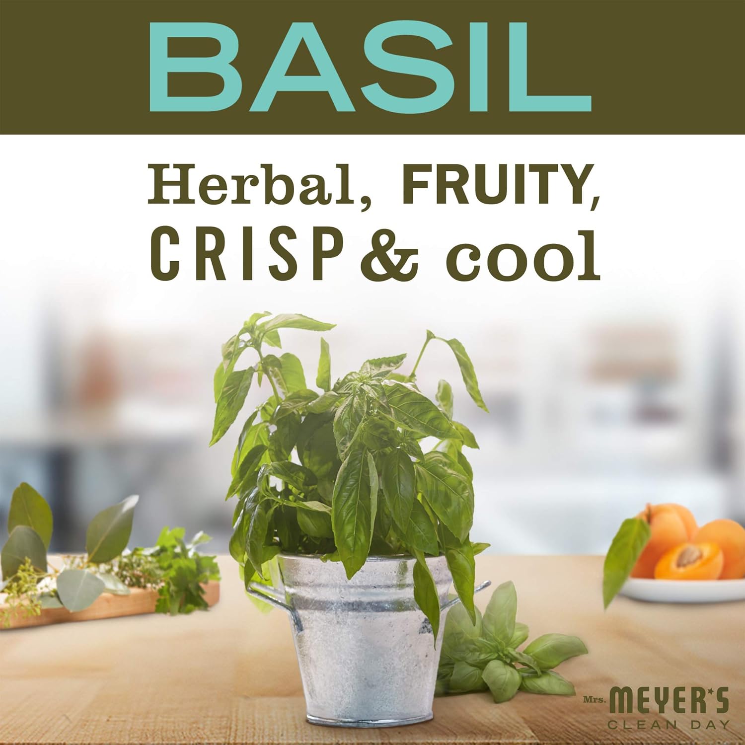 Mrs Meyers Clean Day Basil Room Spray 8 Fl Oz