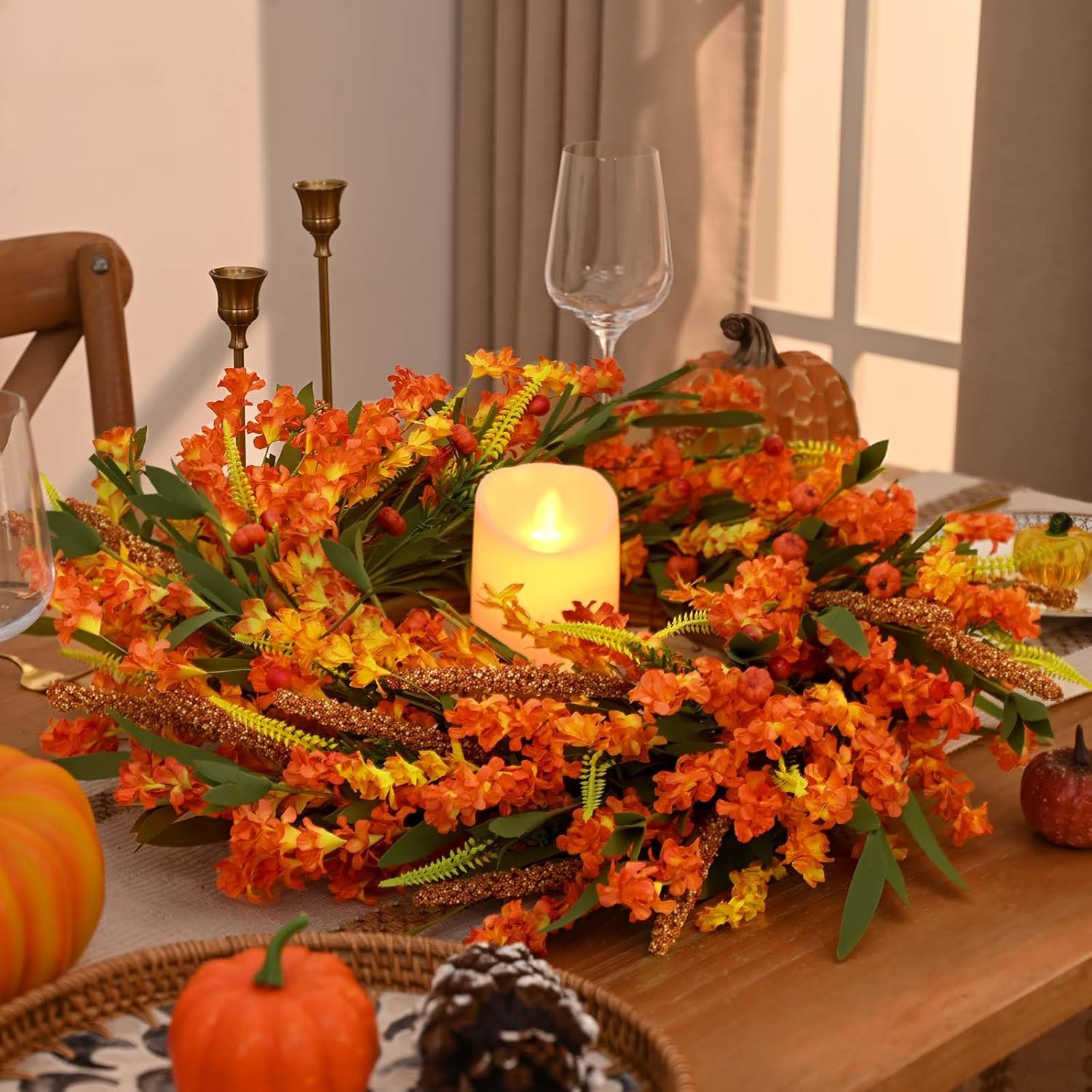 Waipfaru 22 Inch Autumn Door Wreath