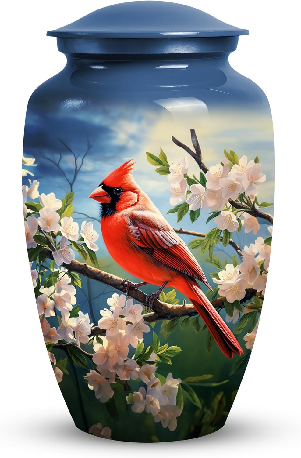Yatskia Cardinal Bird Cremation Urn for Adult Ashes