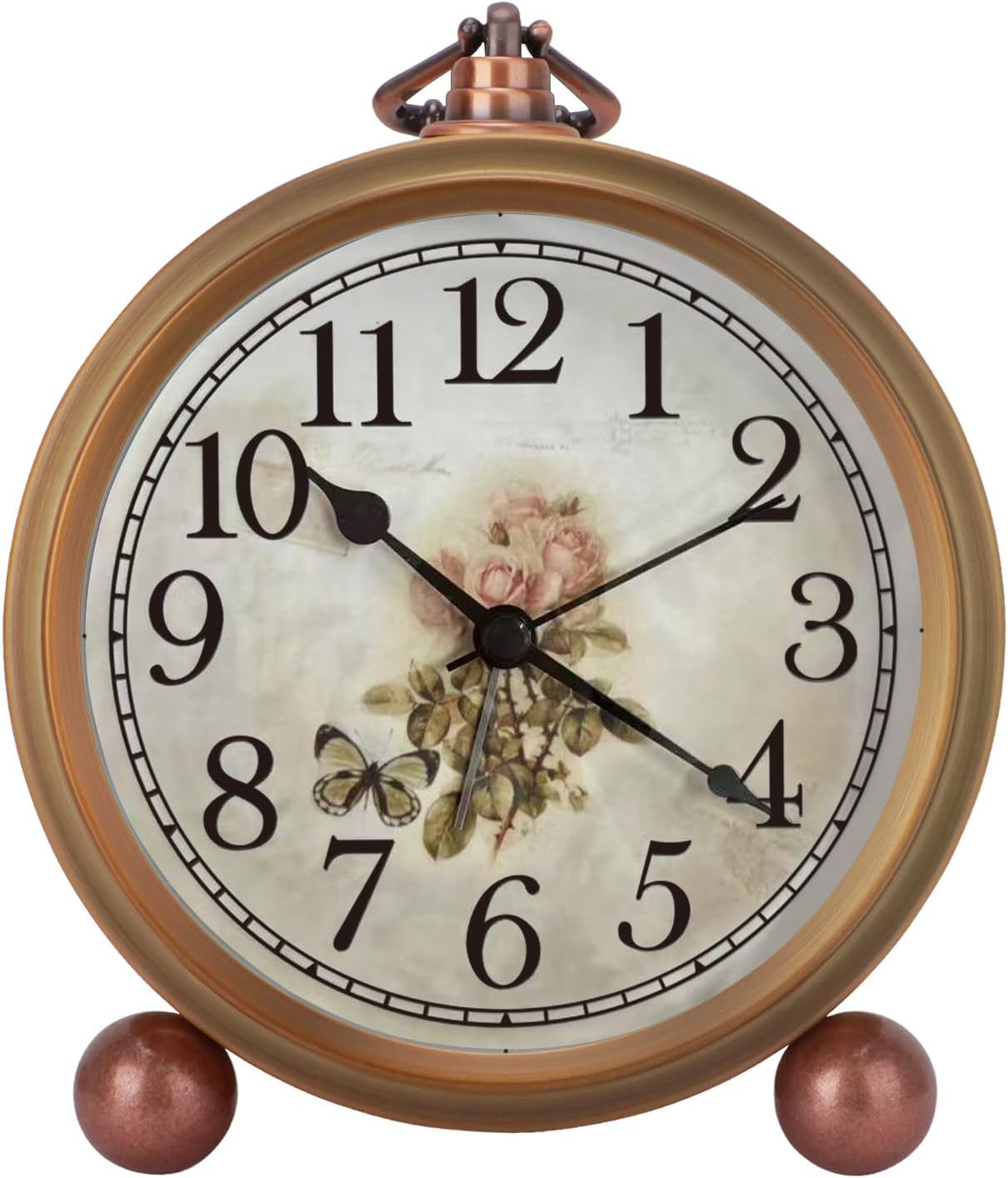 Maxspace Retro Vintage Desk Clock with Alarm