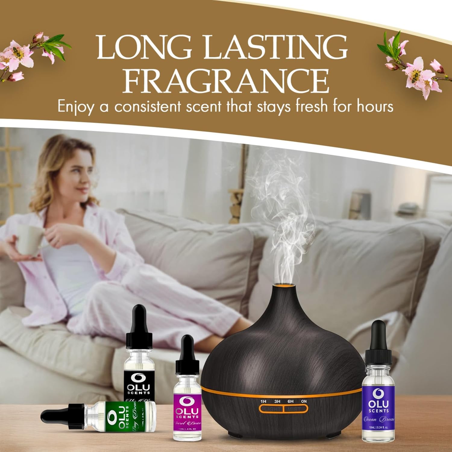 4-Pk Hotel Diffuser Oil Luxury Hotel Lobby Collection