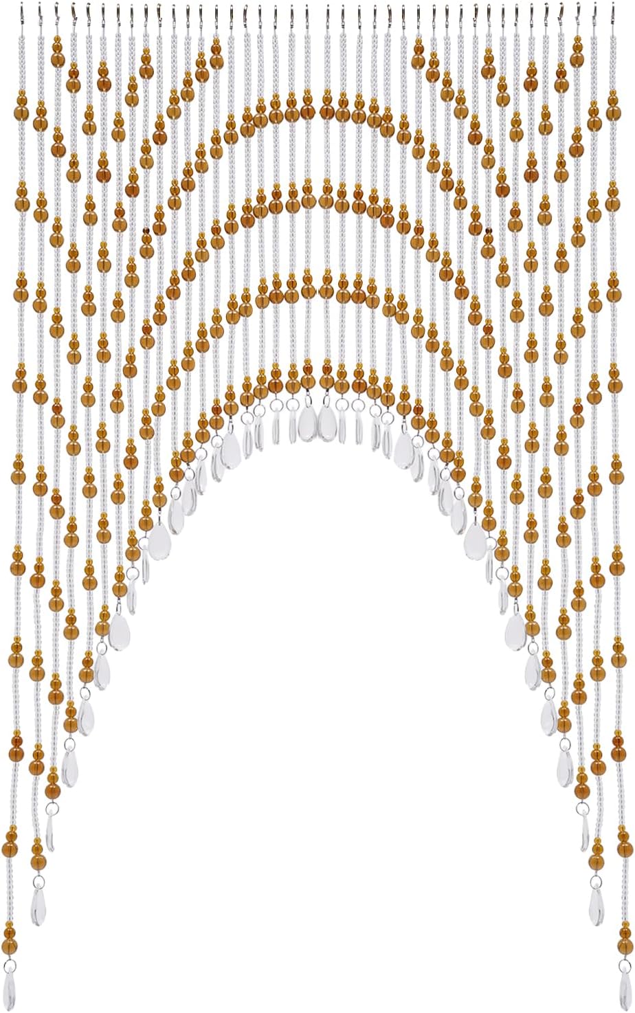 Crystal Beaded Curtain 40 Strings Door Decor
