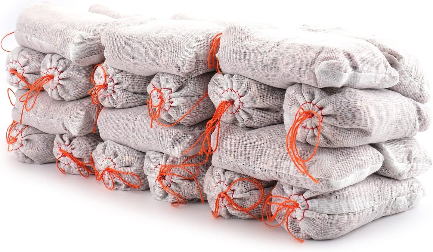 Suwimut 24 Pack Cedar Sachets for Home and Closet
