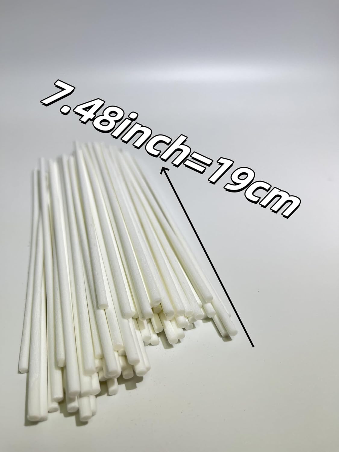 100 Diffuser Sticks with 3-35mm Artificial Flowers