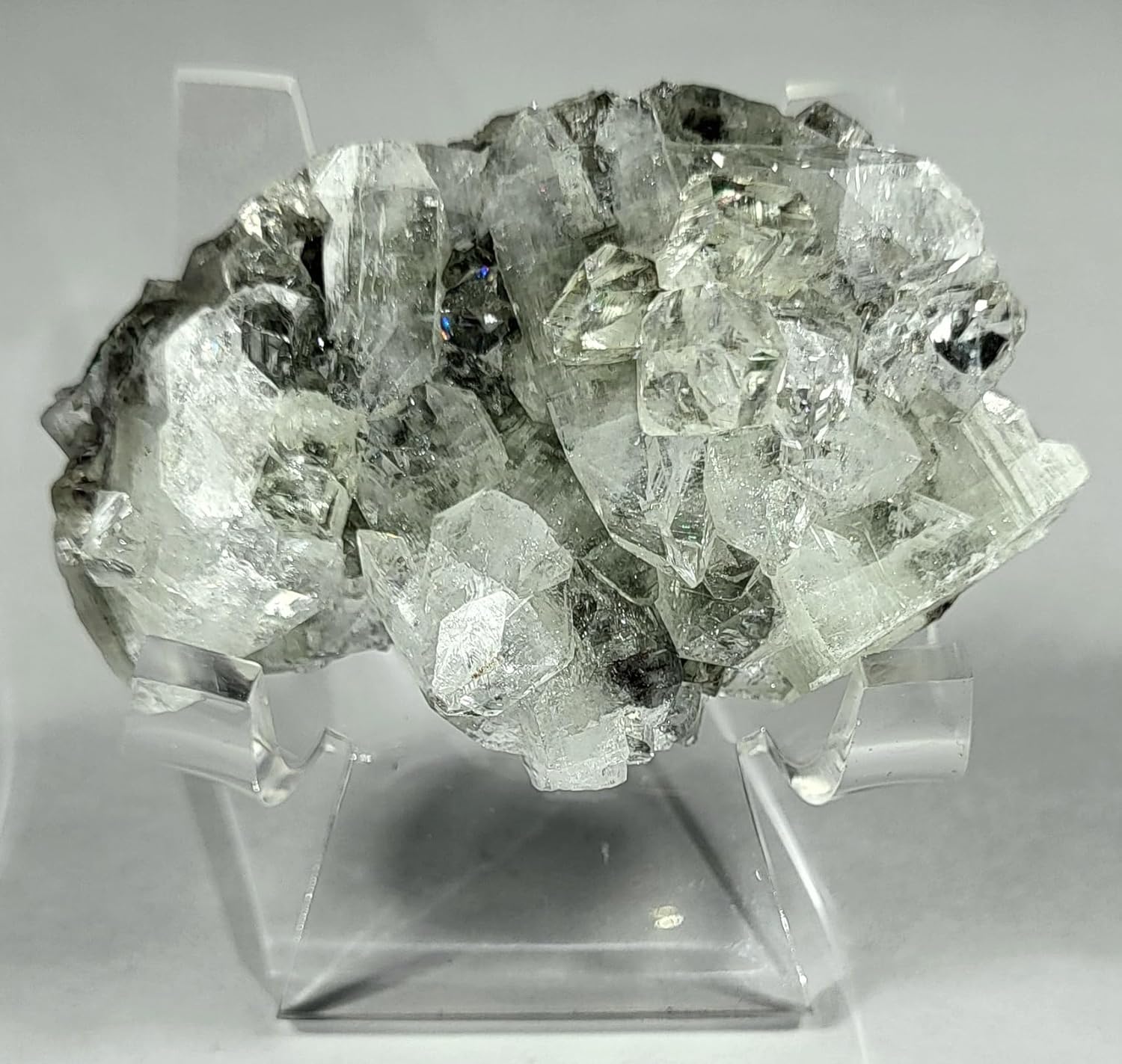 HQRP Crystal 2-38 Acrylic Display Stand Pedestal