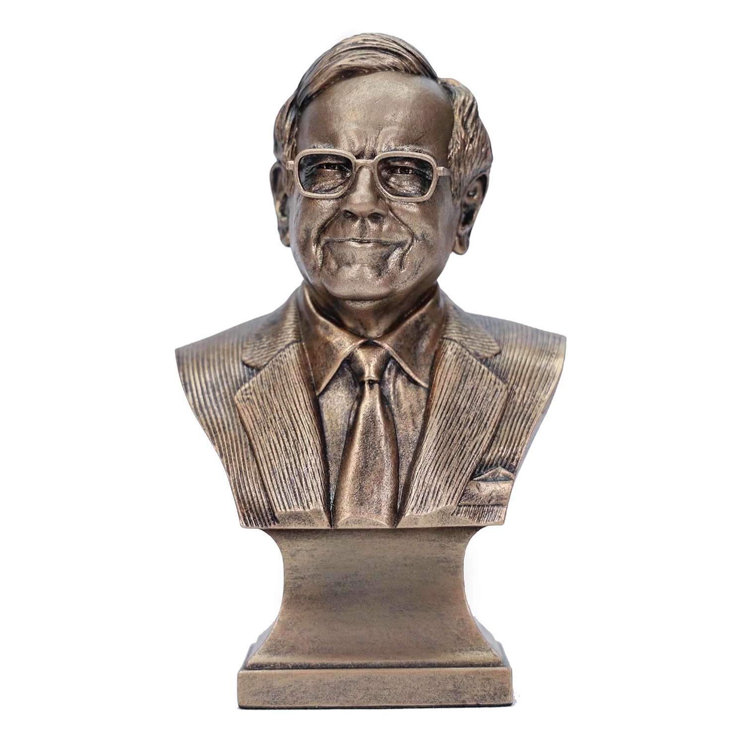 Warren Buffett Bust Statue for Investors and Collectors