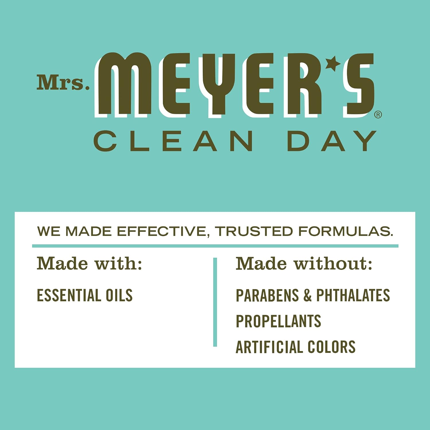 Mrs Meyers Clean Day Basil Room Spray 8 Fl Oz