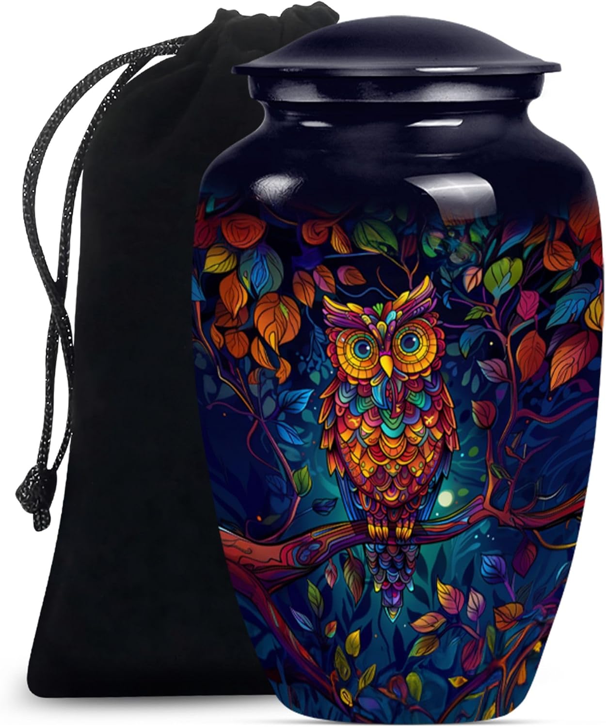 Owl Cremation Urn for Human Ashes - 10 Inch Pack of 1