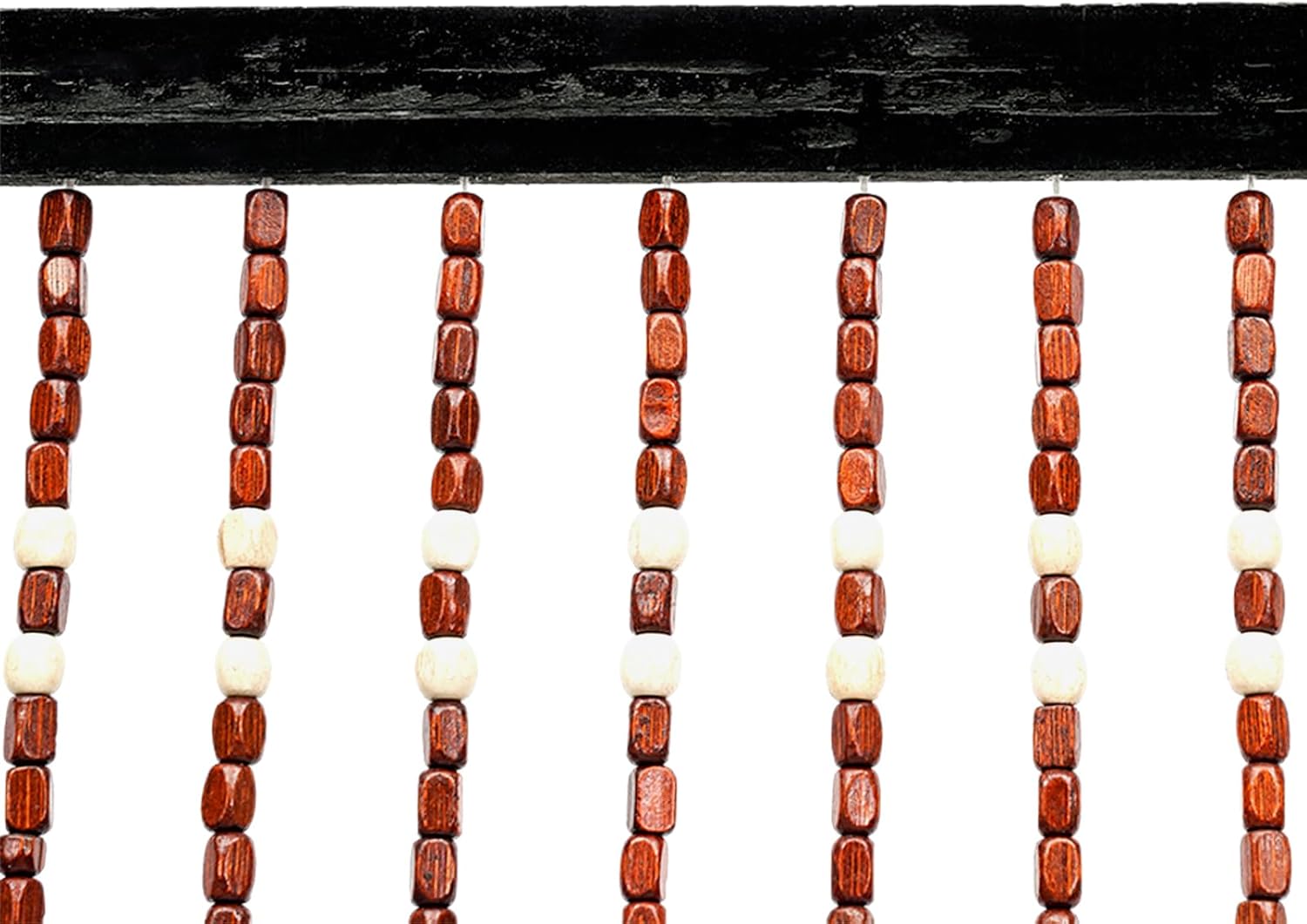 31 Strings Wooden Beaded Curtain for Privacy