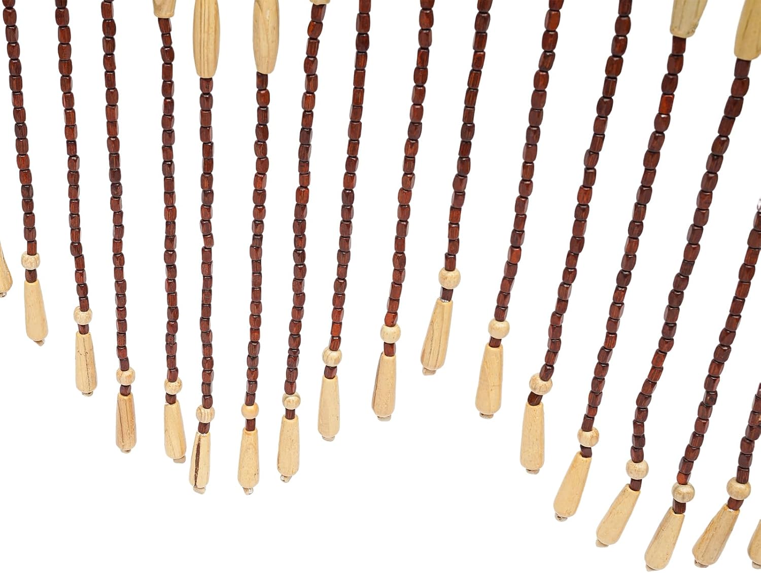 31 Strings Wooden Beaded Curtain for Privacy