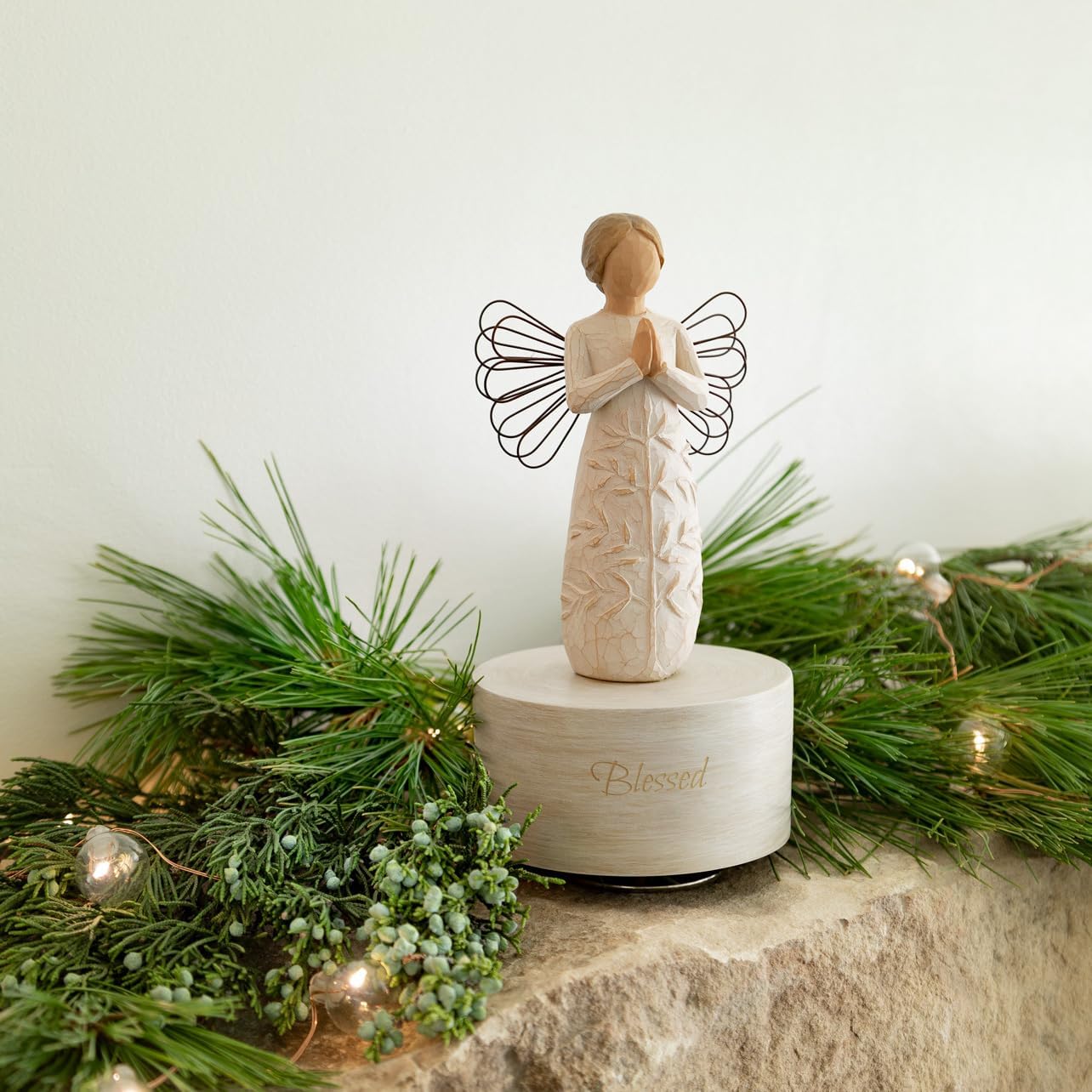 Willow Tree Musical Figure - Amazing Grace Prayer Comfort Hope Healing