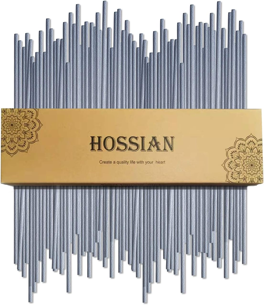 HOSSIAN 50PCS Reed Diffuser Sticks Fragrance Decor