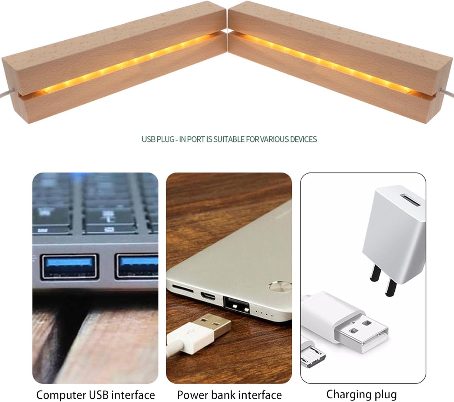 945 Inch Rectangle LED Lighted Display Pedestal
