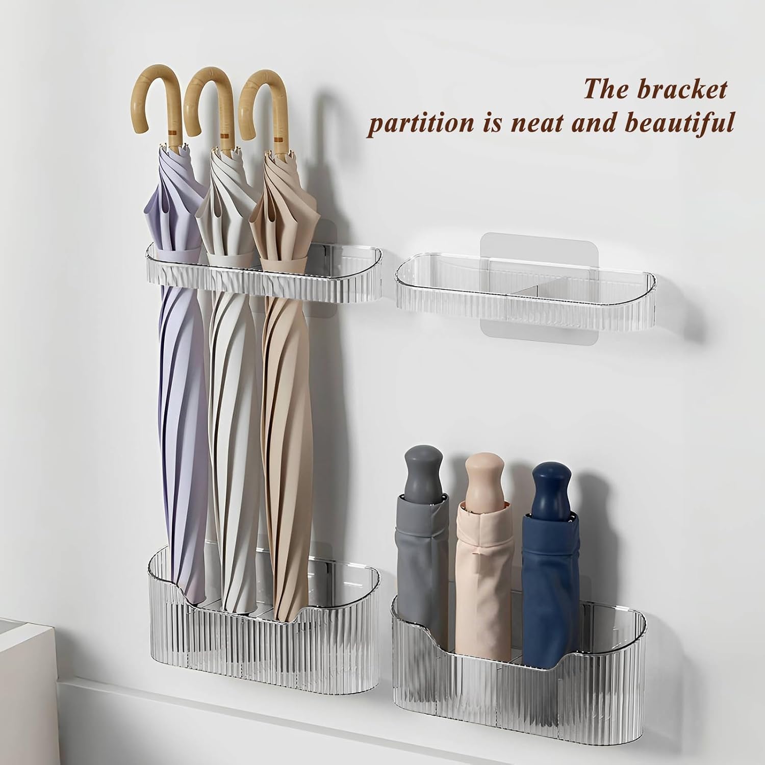 Talkson 2PCS Indoor Wall Mounted Umbrella Stand