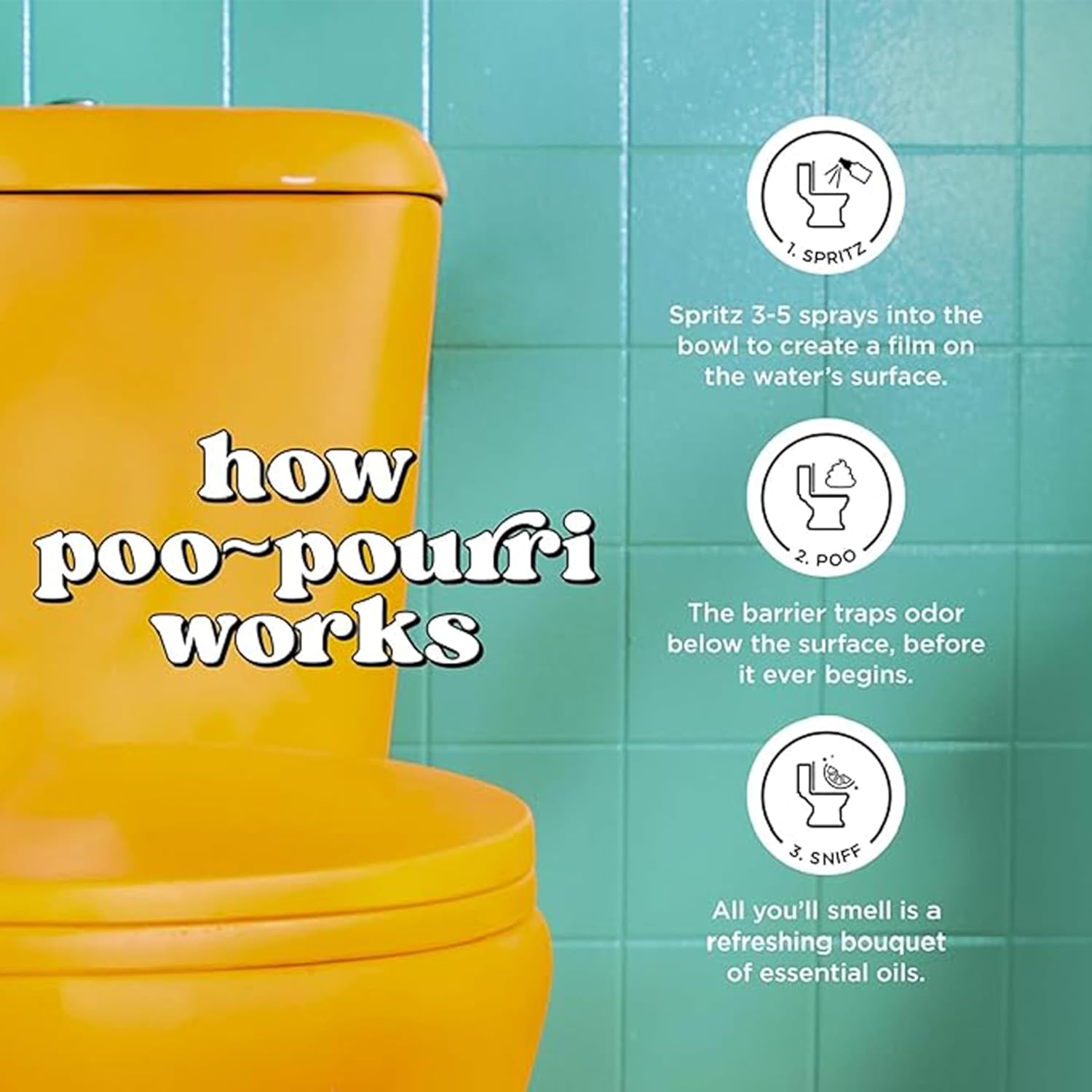 Poo-Pourri Before-You-Go Toilet Spray 2 Oz Variety Pack