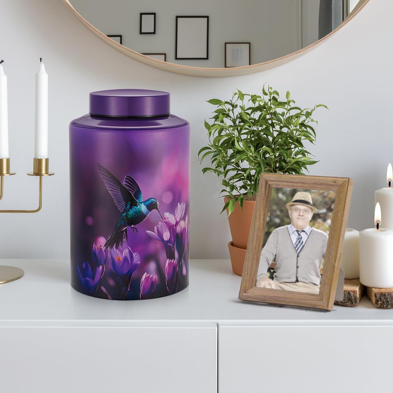Dletay Hummingbird Cremation Urns for Human Ashes Adult