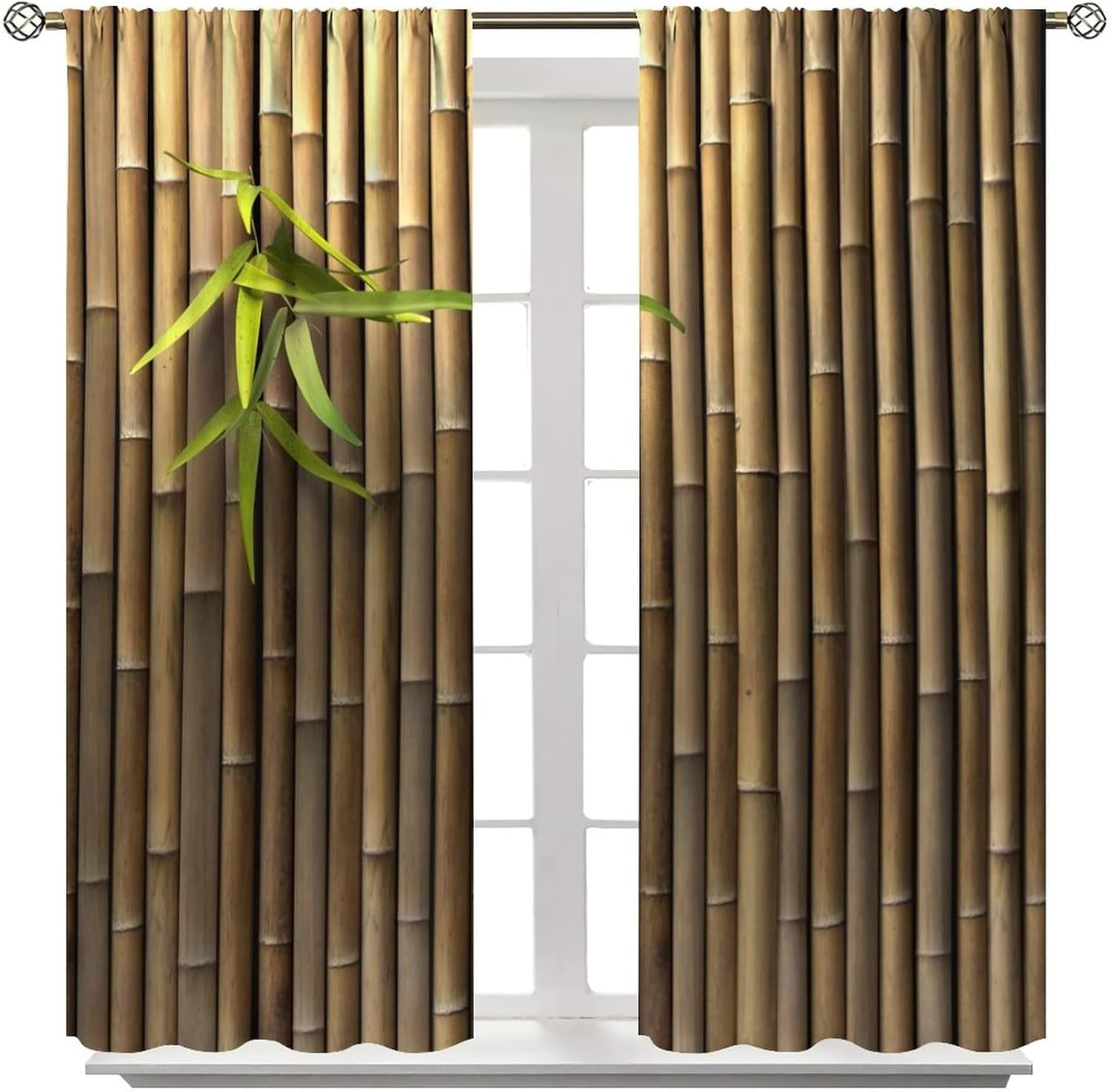 Vibrant Orchid Spa Curtains 2 Panel Set 55x63