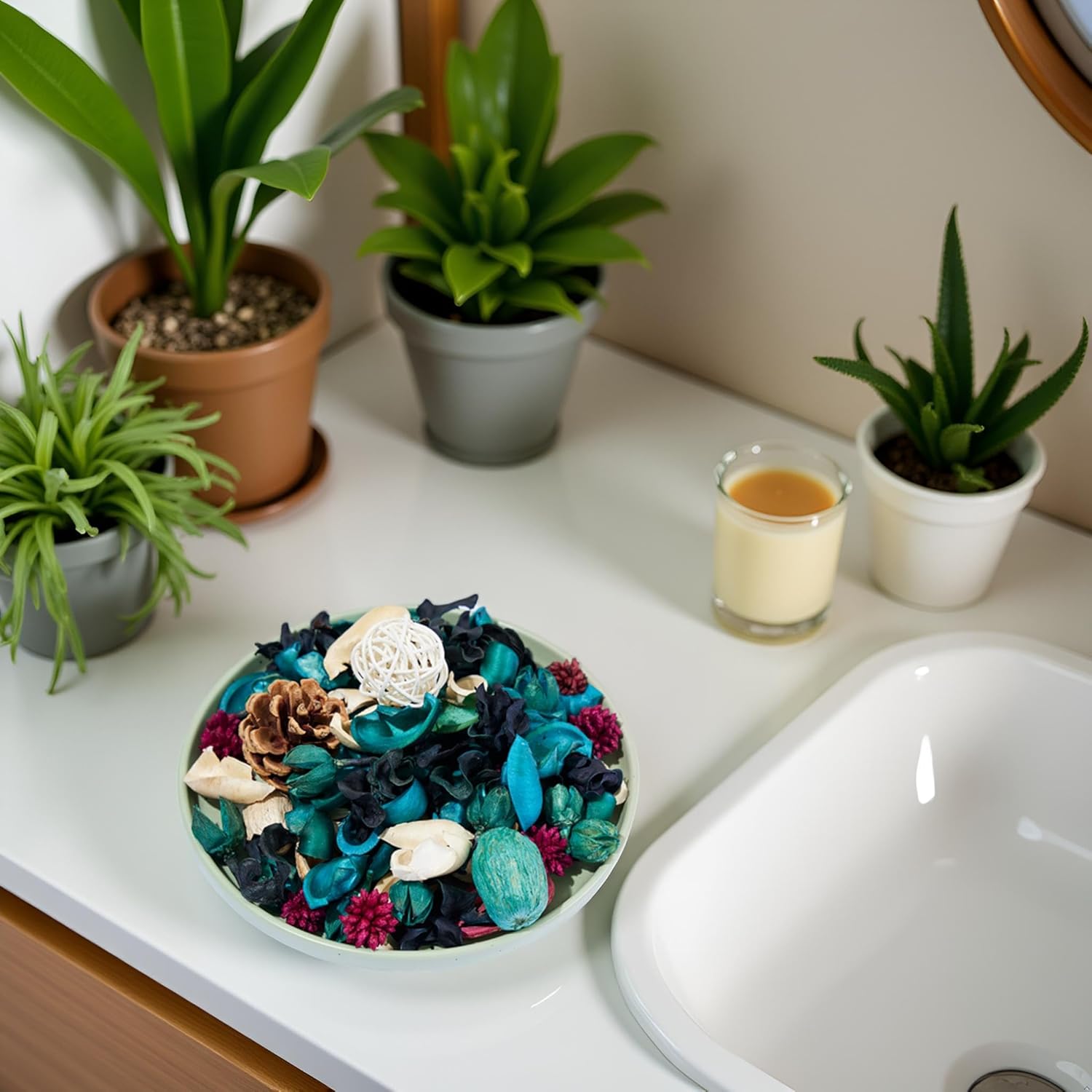 Pretysnow Ocean Scented Potpourri 7oz Decor Bowl Filler