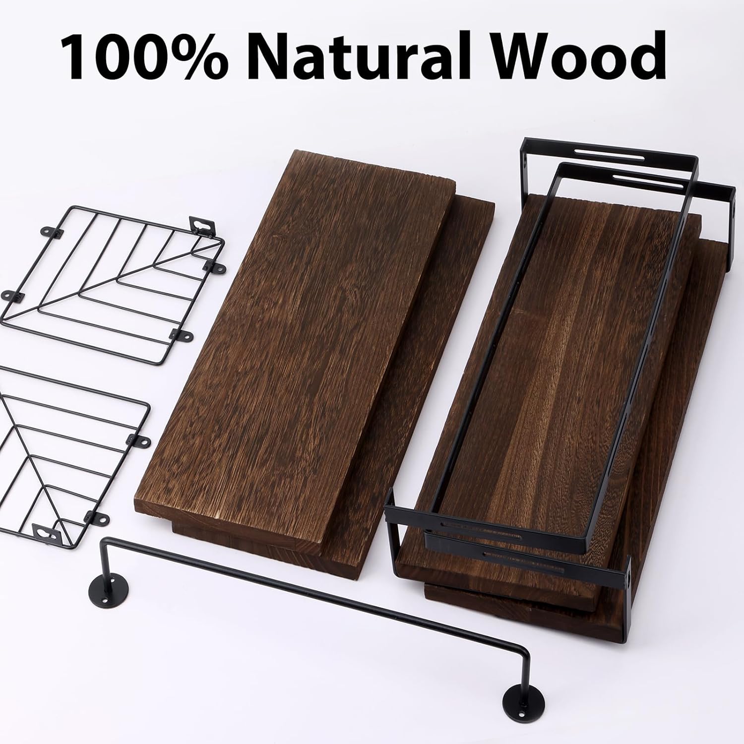 Fixwal 31 Tier Floating Wall Shelf Over Toilet