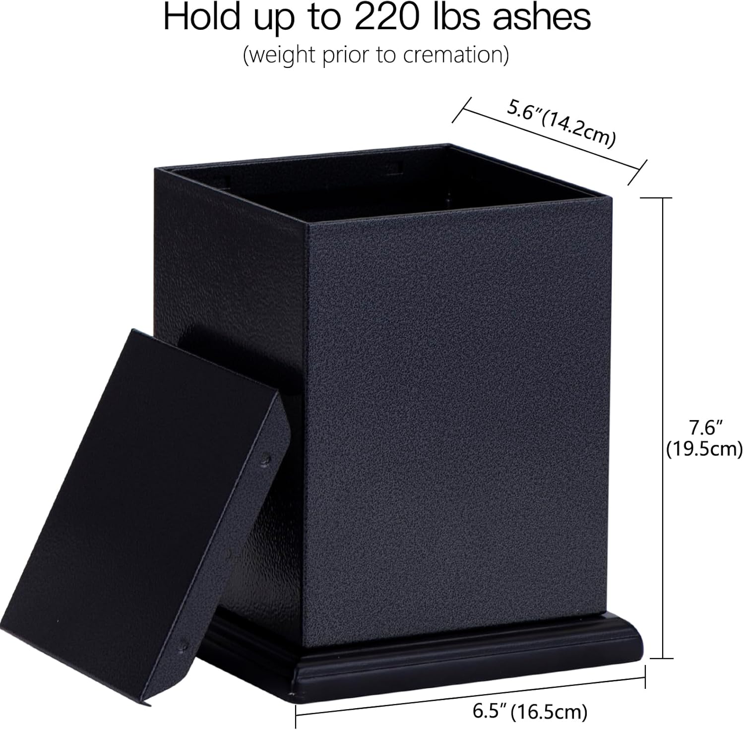 ARCHOBAN Cremation Urn for Adult Ashes with Photo Attachment