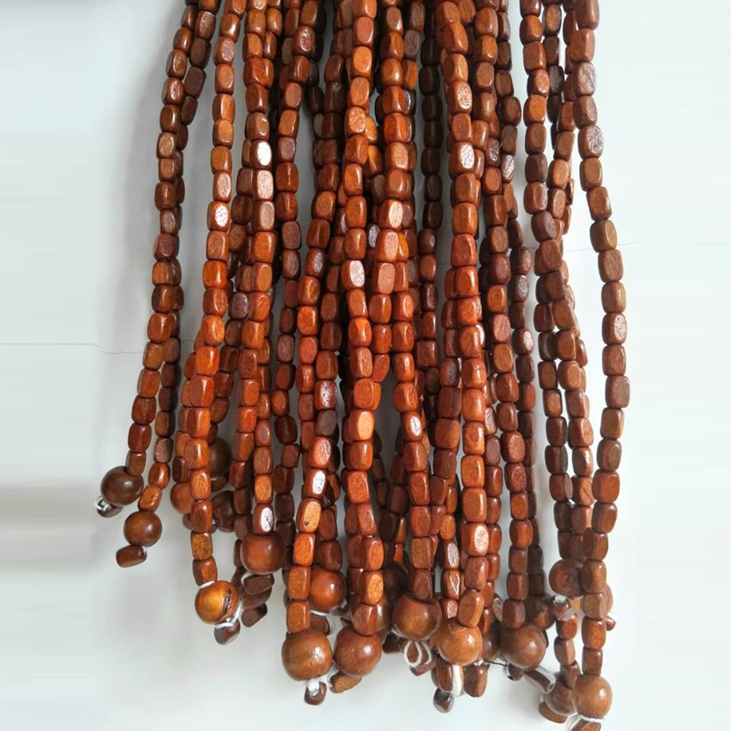 Classic Bamboo Bead Door Curtain for Privacy and Style