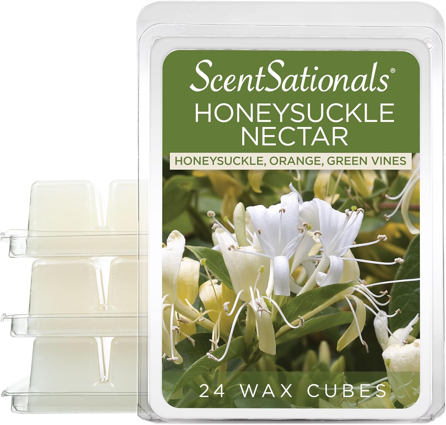 Scentsationals Wax Melts - Honeysuckle Nectar 10oz 24 Cubes