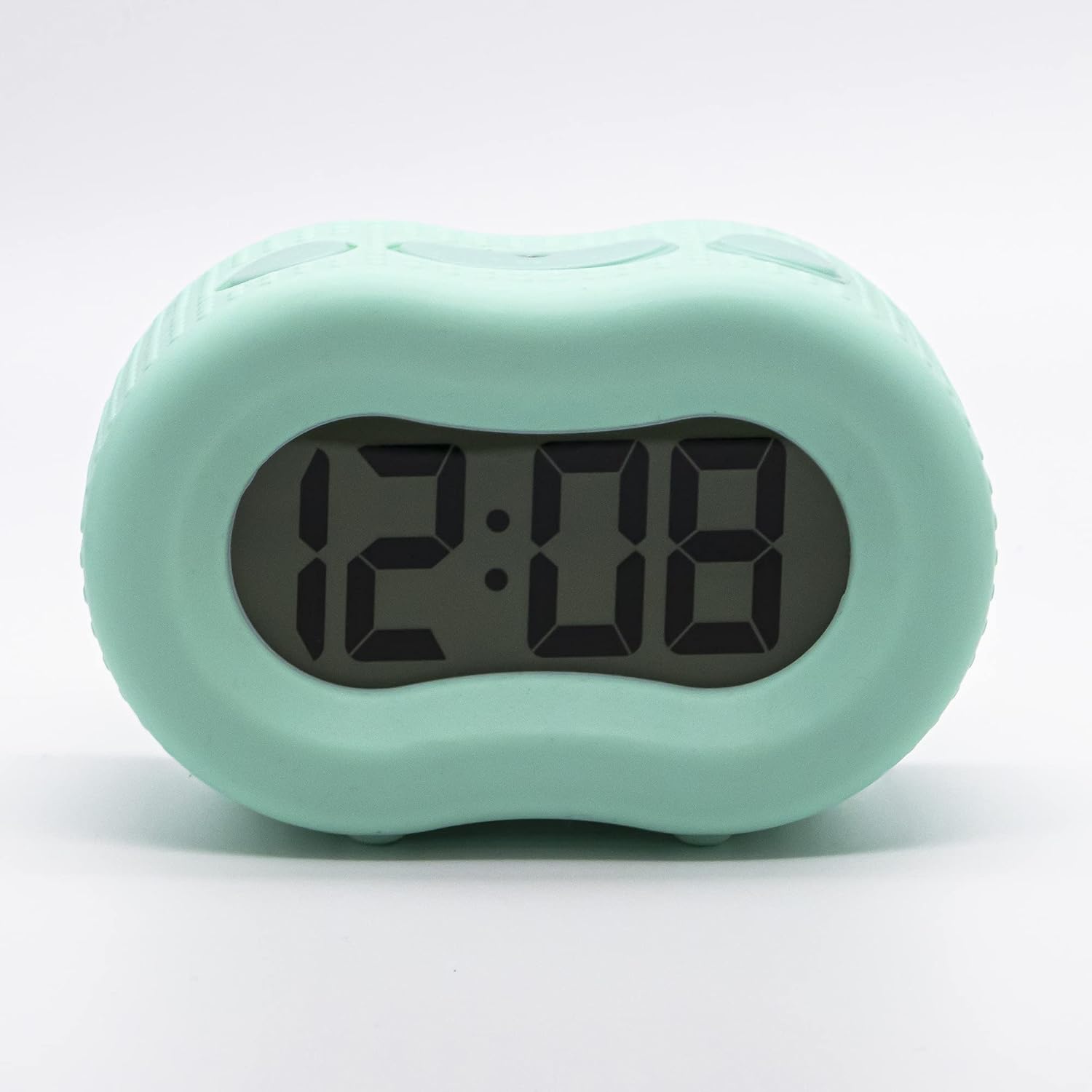 Timelink Smartlight Rubber Alarm Clock with Night Light Mint Green