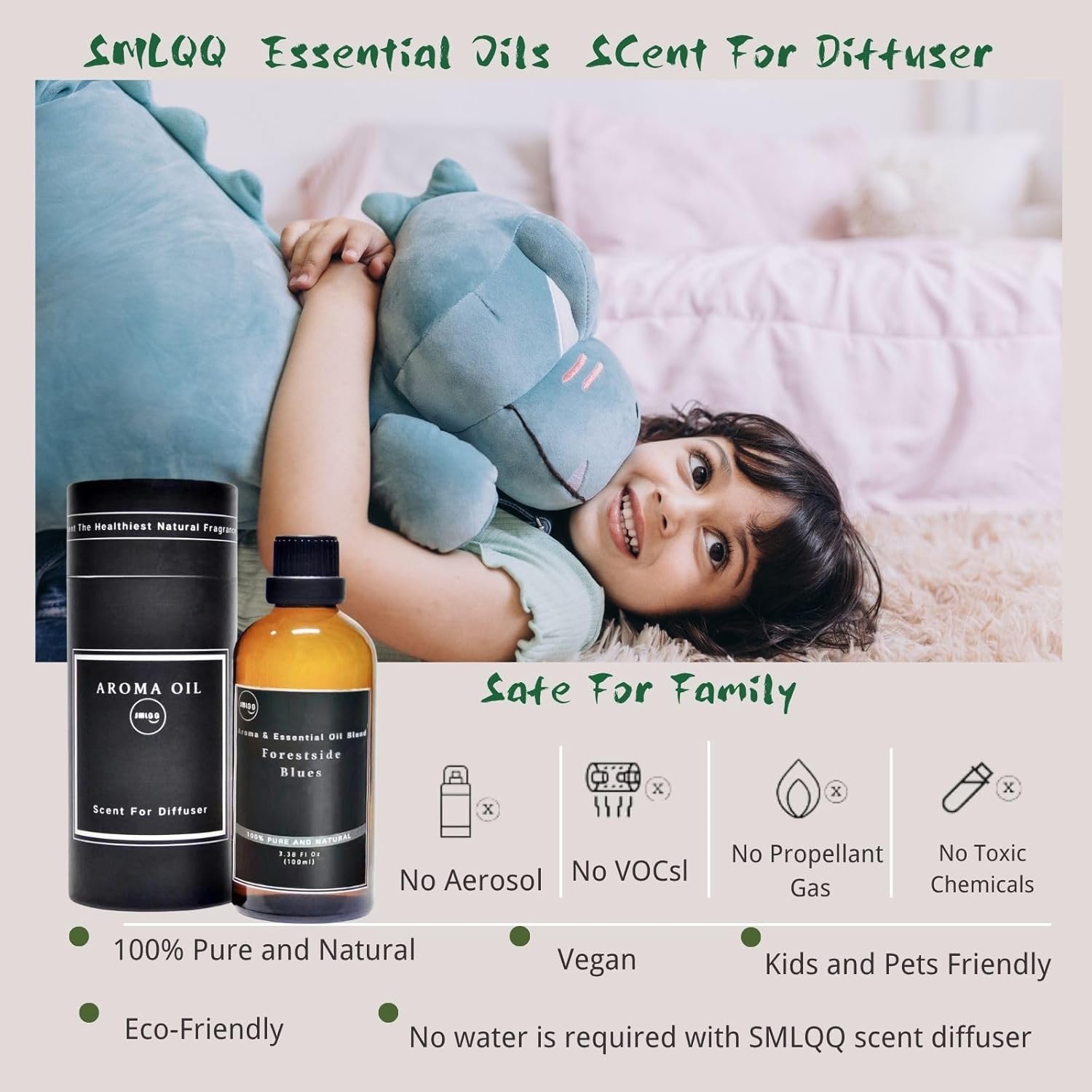 Forestside Blues Aroma Oil - Hotel Scent for Diffuser