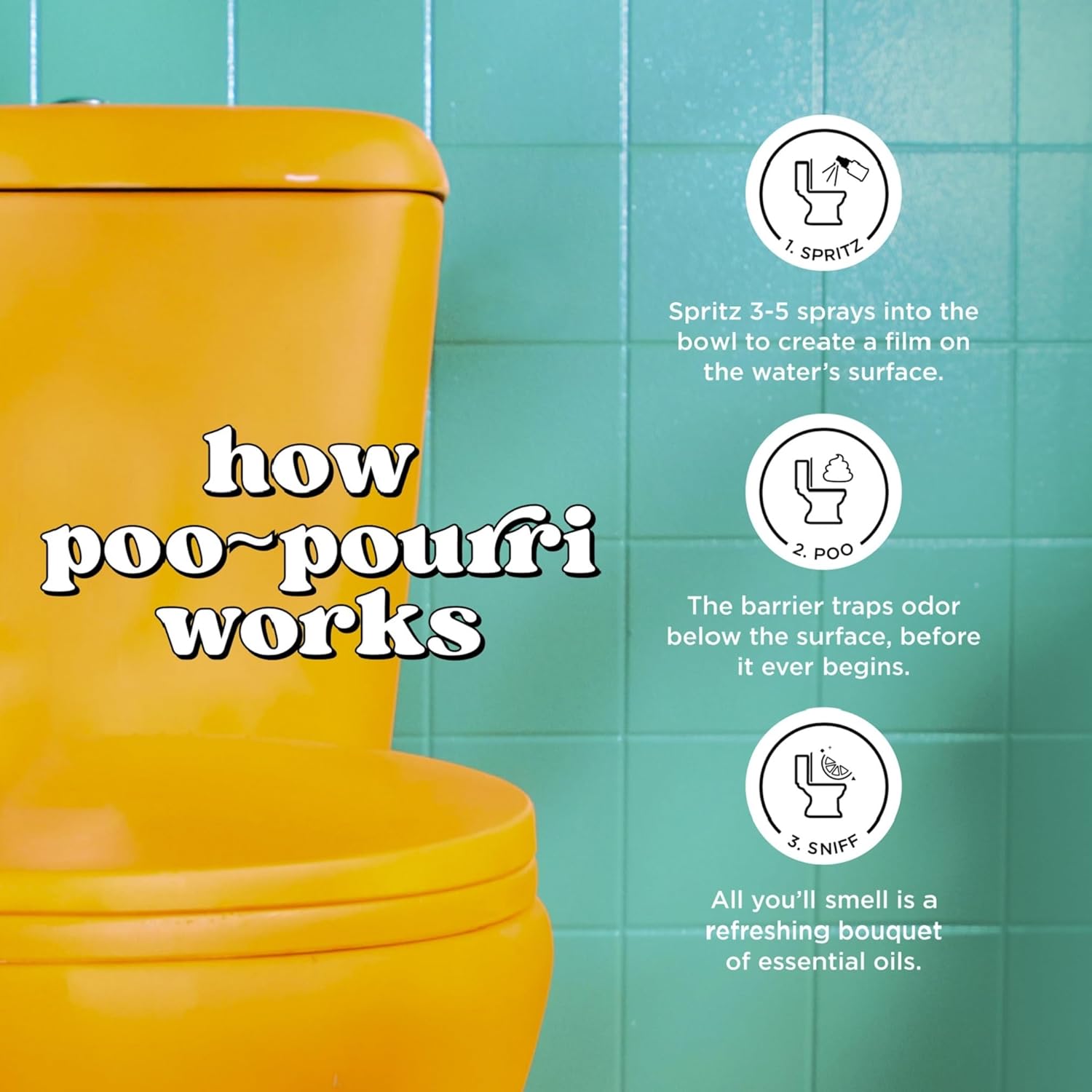 Poo-Pourri Toilet Spray Fresh Scent 2 Fl Oz
