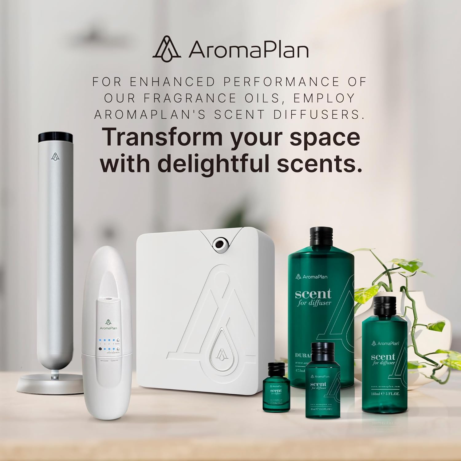 Aromaplan Hotel Scents Dubai 5 Fl Oz 2 Pack Luxury Diffuser Oil