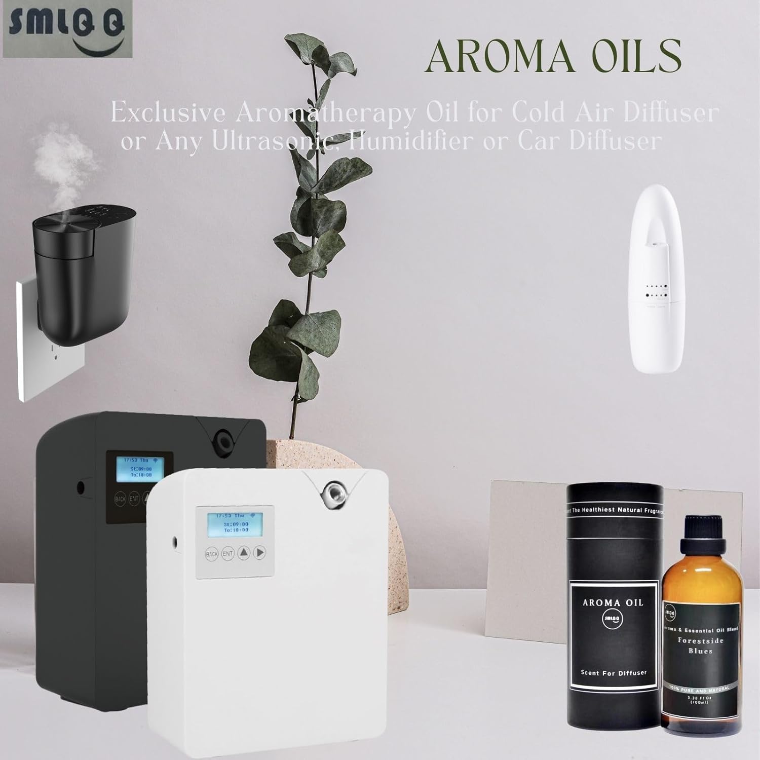 Forestside Blues Aroma Oil - Hotel Scent for Diffuser