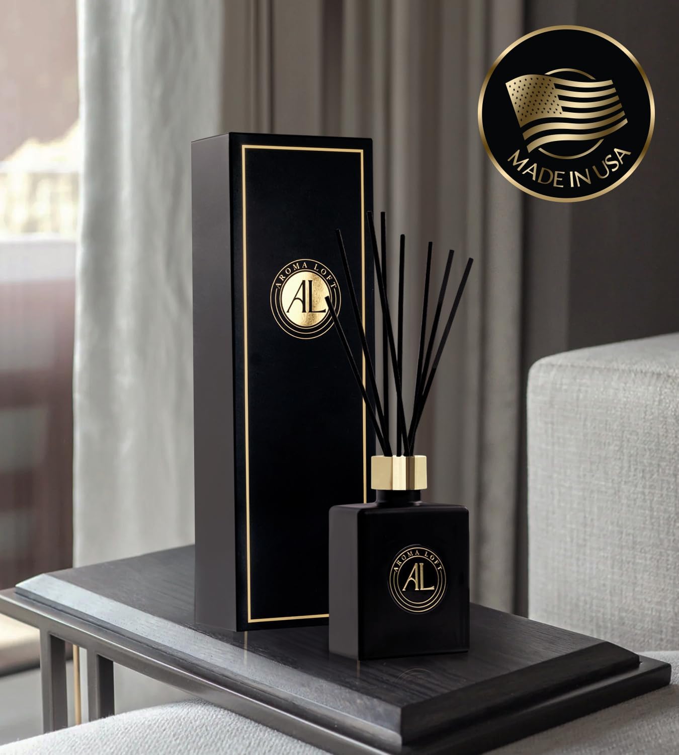 Cashmere Vanilla Reed Diffuser Set 5 oz