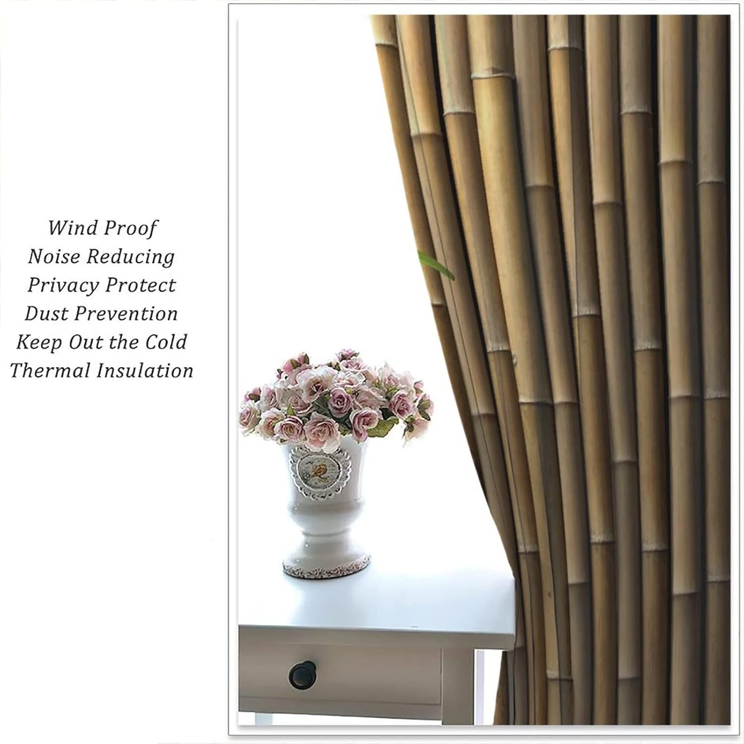 Vibrant Orchid Spa Curtains 2 Panel Set 55x63