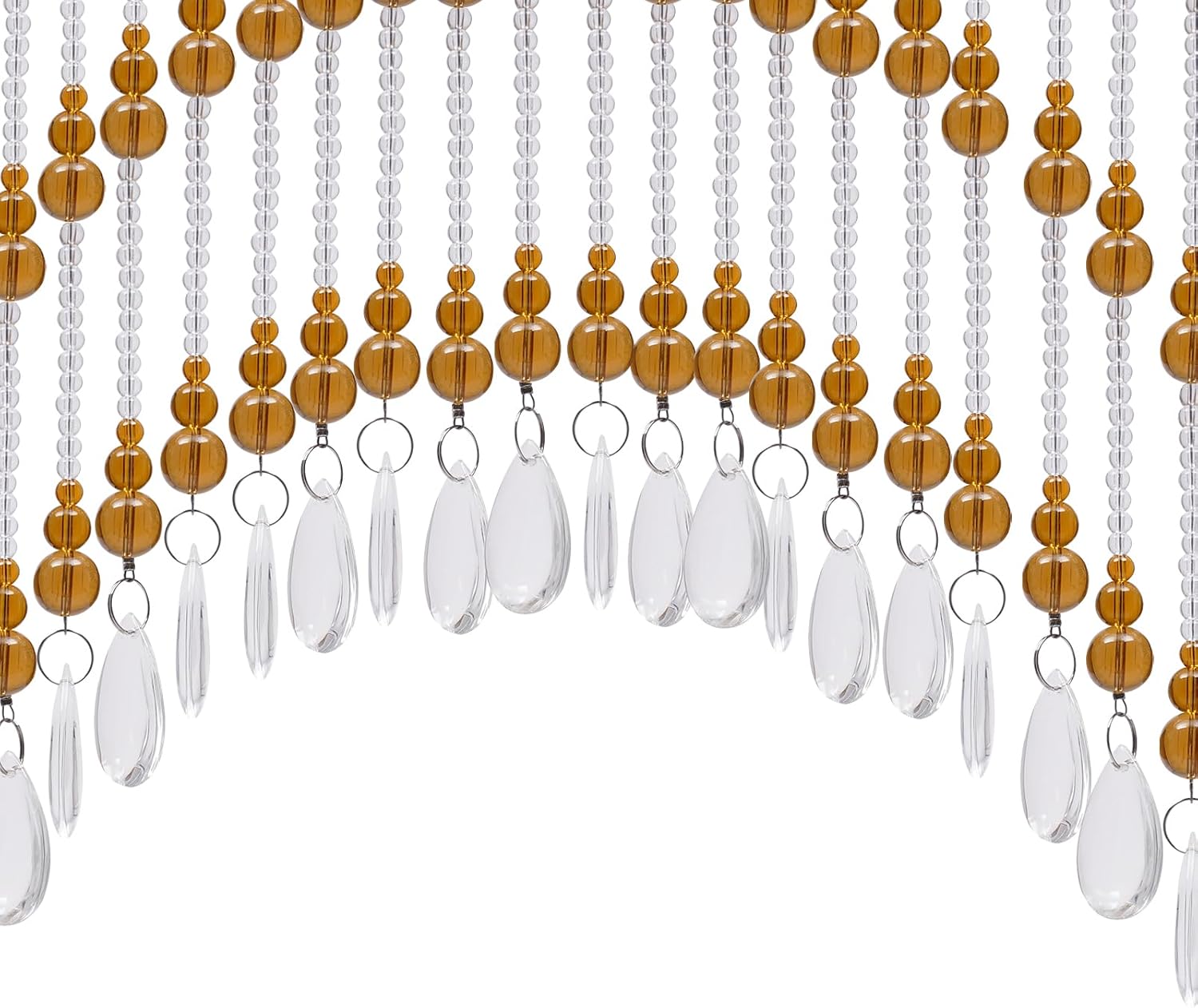 Crystal Beaded Curtain 40 Strings Door Decor
