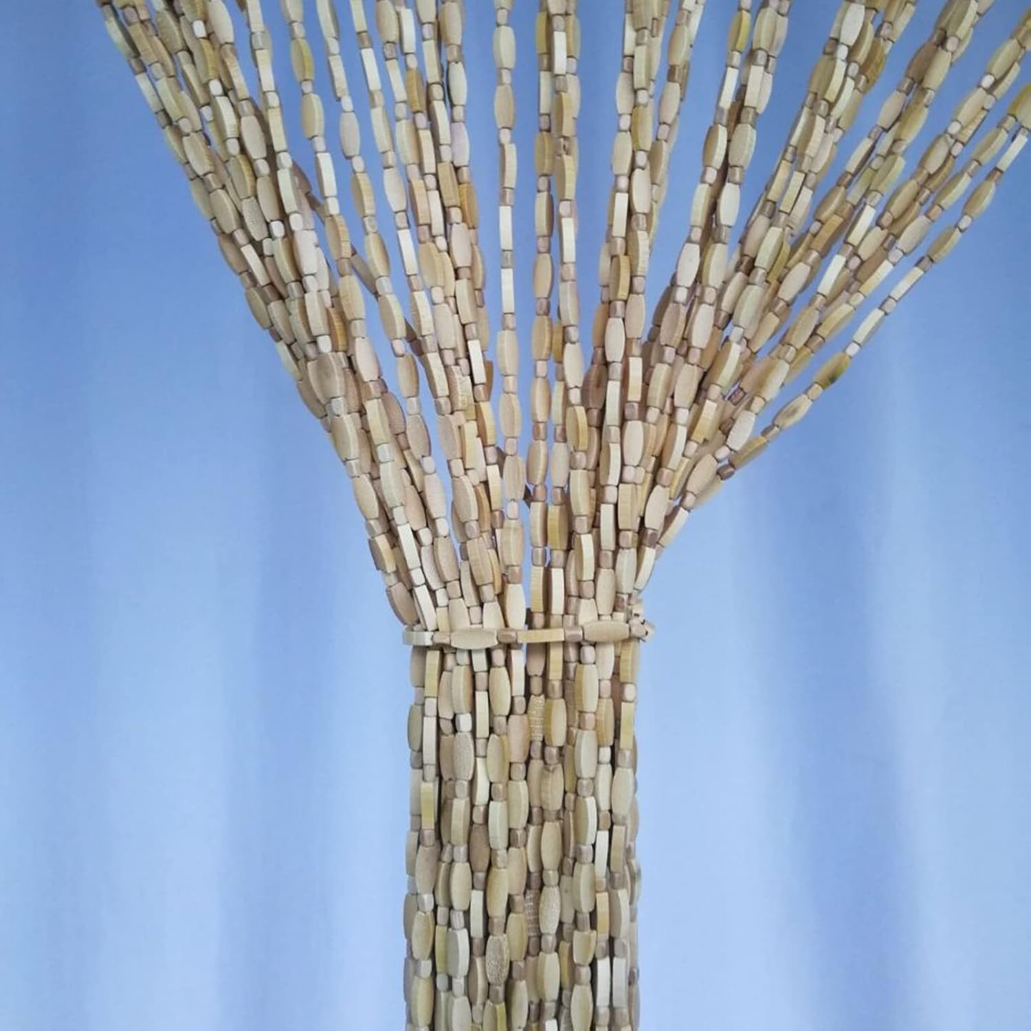 Bamboo Beaded Door Curtain for Privacy and Style