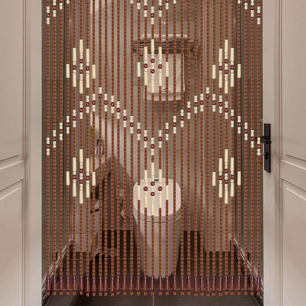 DYRABREST Bamboo Beaded Curtain for Doorway Entrance