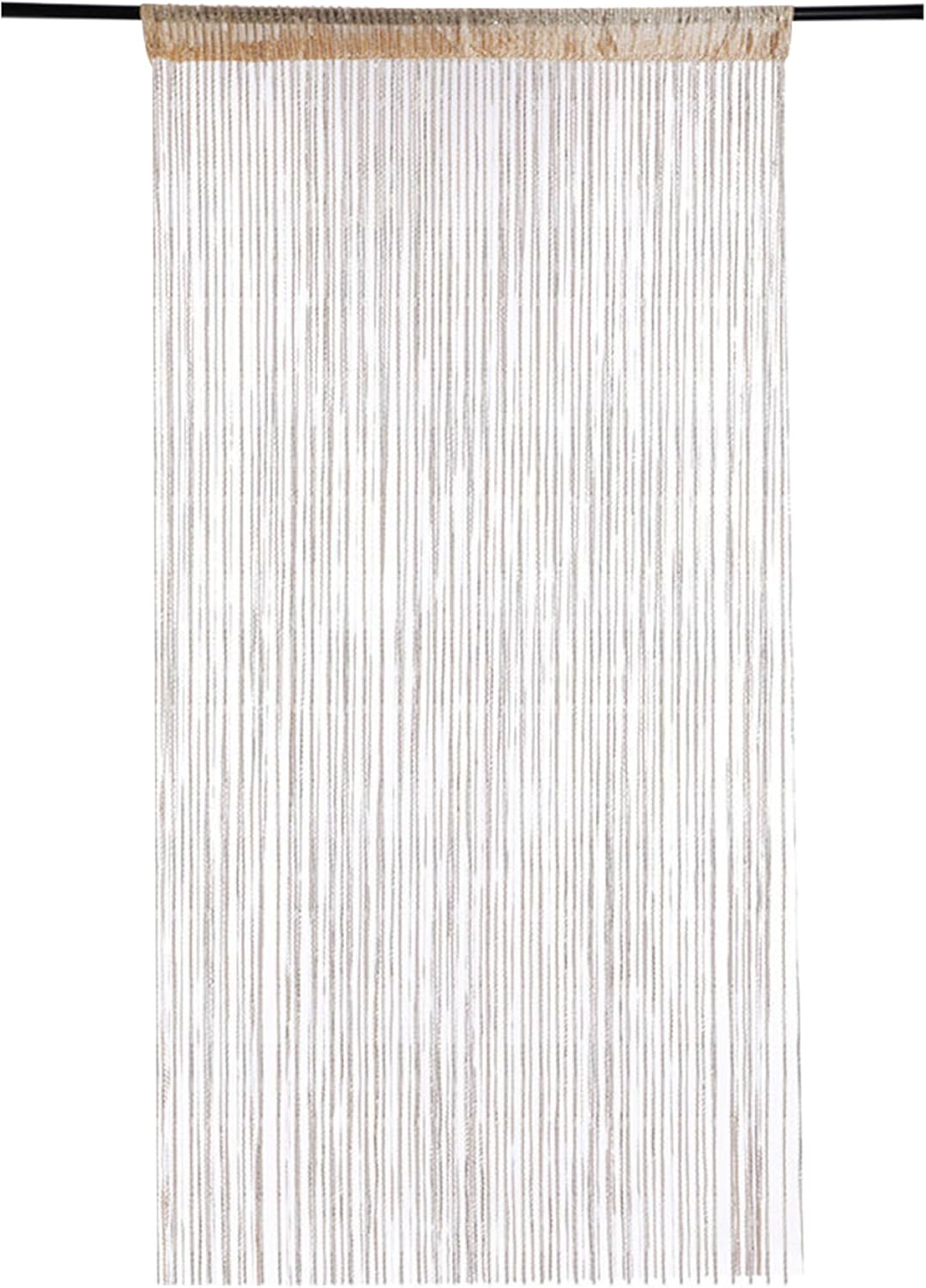 Wedhapy Door Fly Screen Curtain with Tassels 3937x7874 Inch