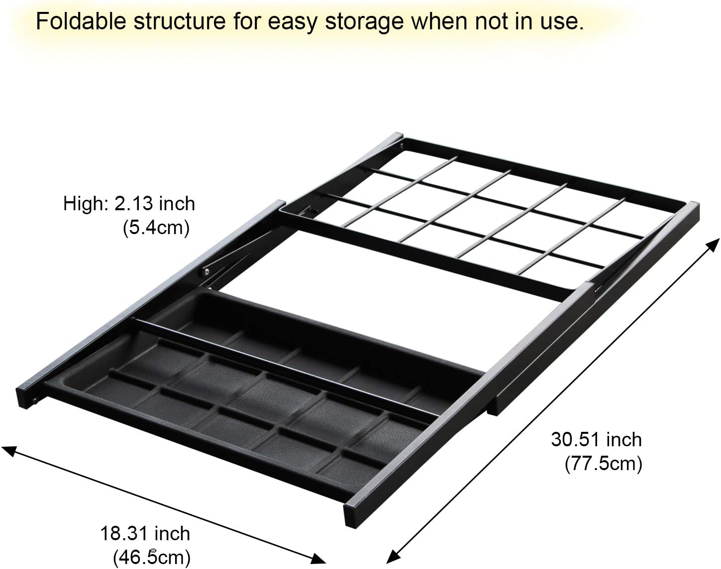 Folding Umbrella Stand with Removable Drip Tray