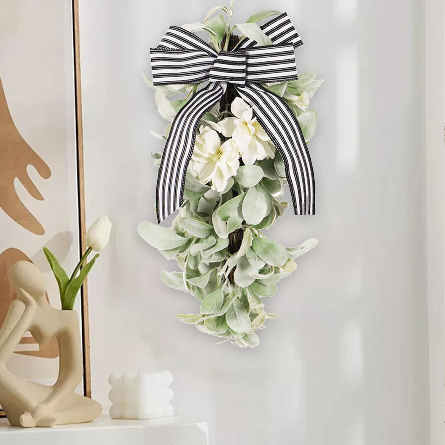 Spring Teardrop Swag 20 Inch Artificial Decor