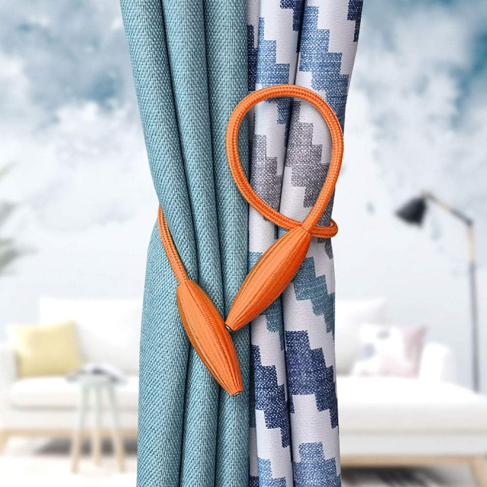 NICEEC 2 Pack DIY Crystal Curtain Holdbacks