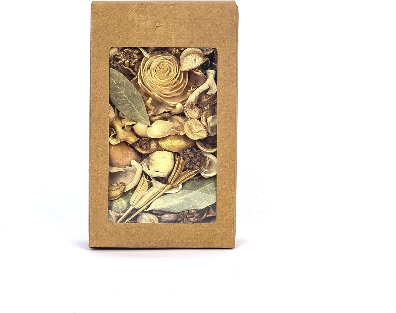 Natriel Citronella Potpourri Natural Dried Flowers Seeds 180gm Home Fragrance Box Gold