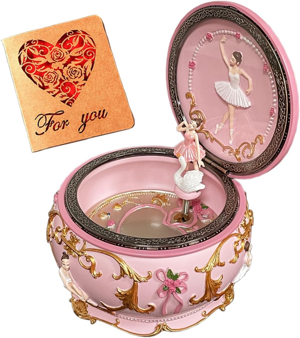 Classical Ballerina Music Box with LED Lights