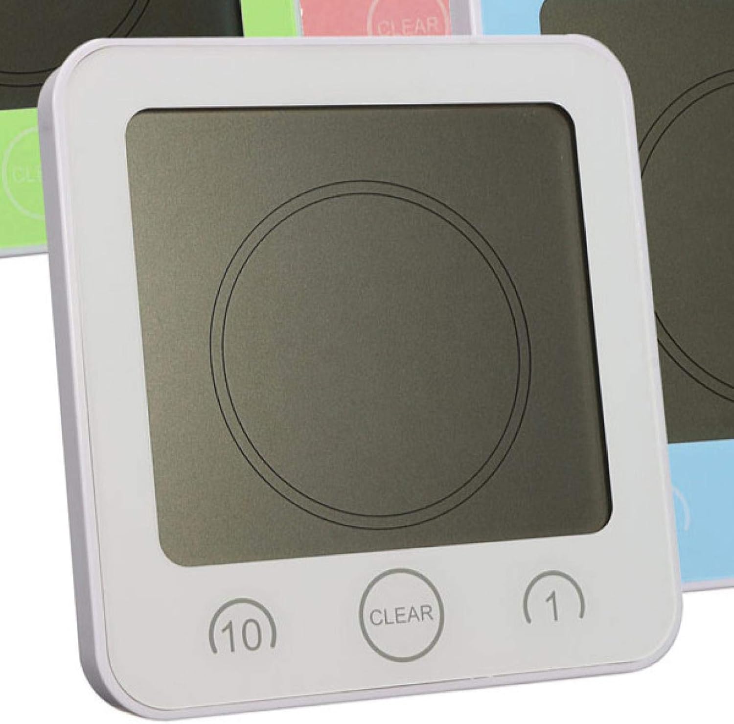 BTZHY Waterproof Digital Wall Clock with Alarm and Temperature Humidity Display