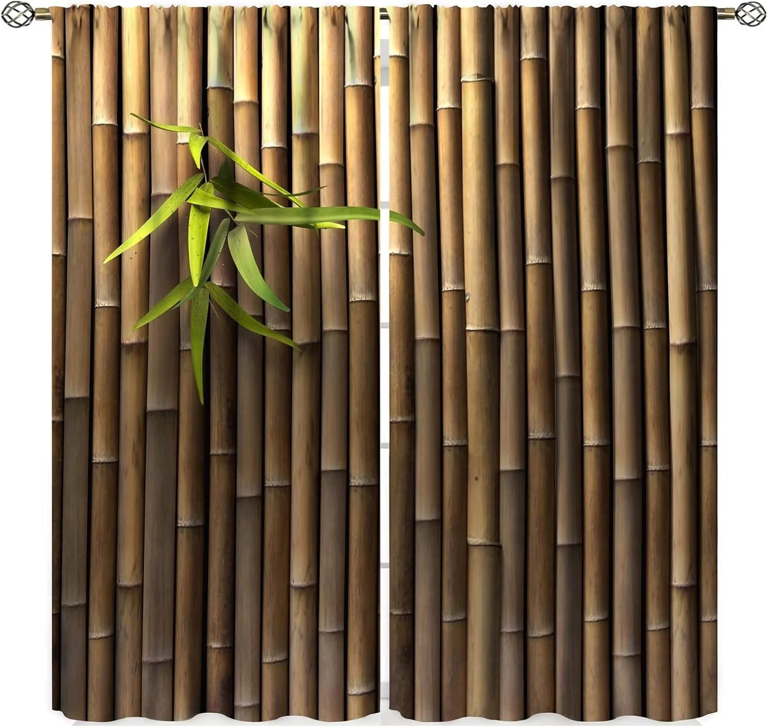 Vibrant Orchid Spa Curtains 2 Panel Set 55x63