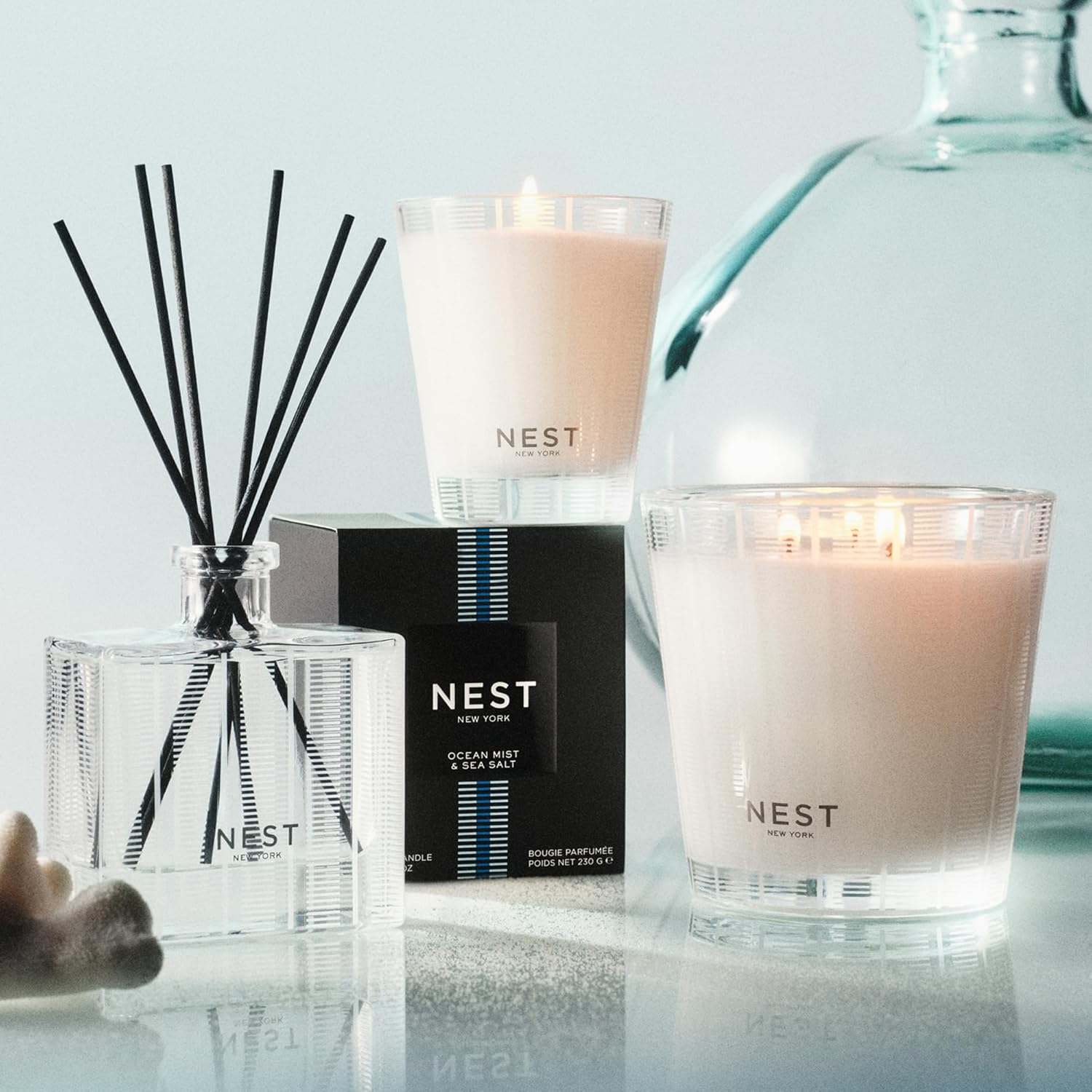 NEST New York Reed Diffuser Ocean Mist Sea Salt 59 Fl Oz