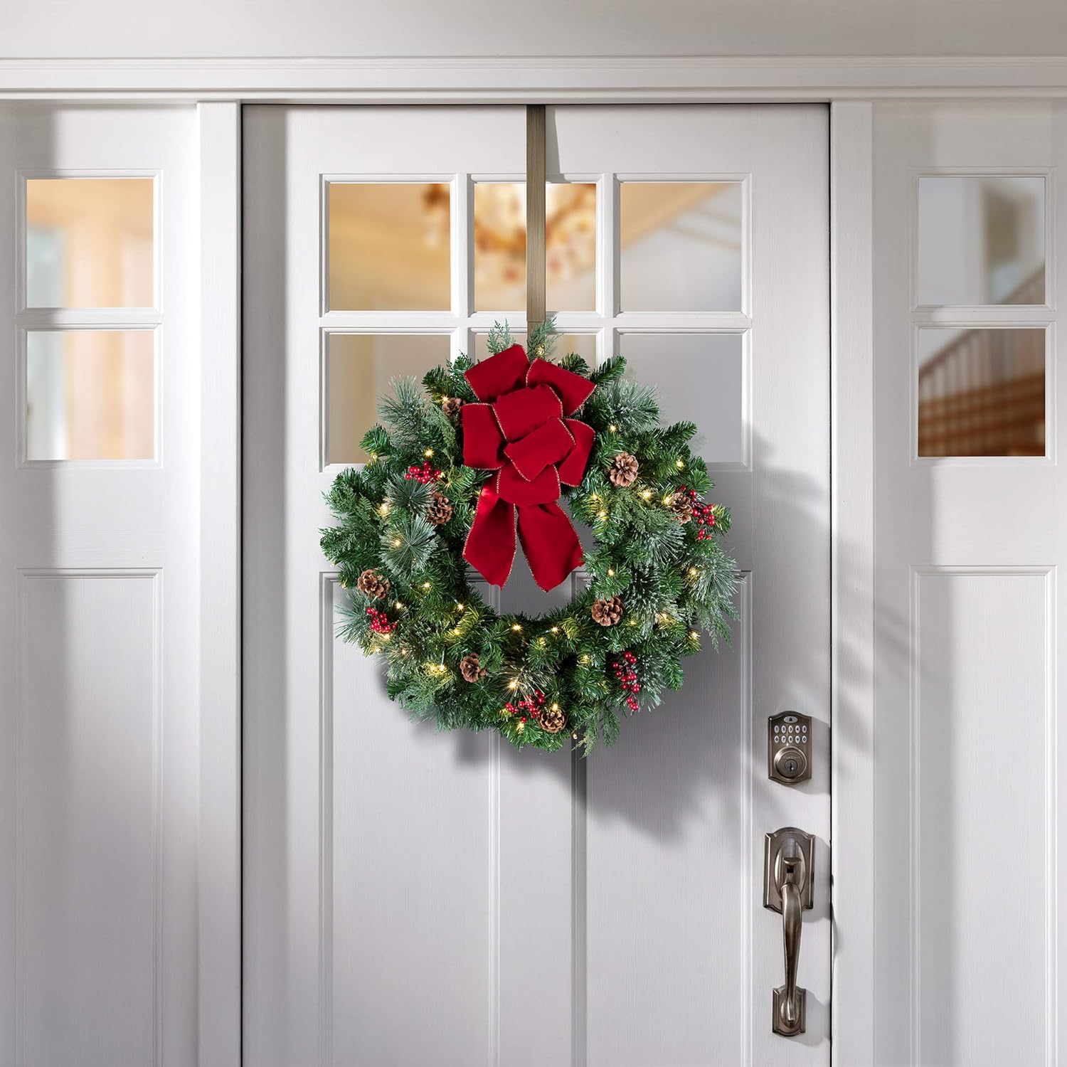 Haute Decor Adjustable Wreath Hanger - 20 Lb Capacity