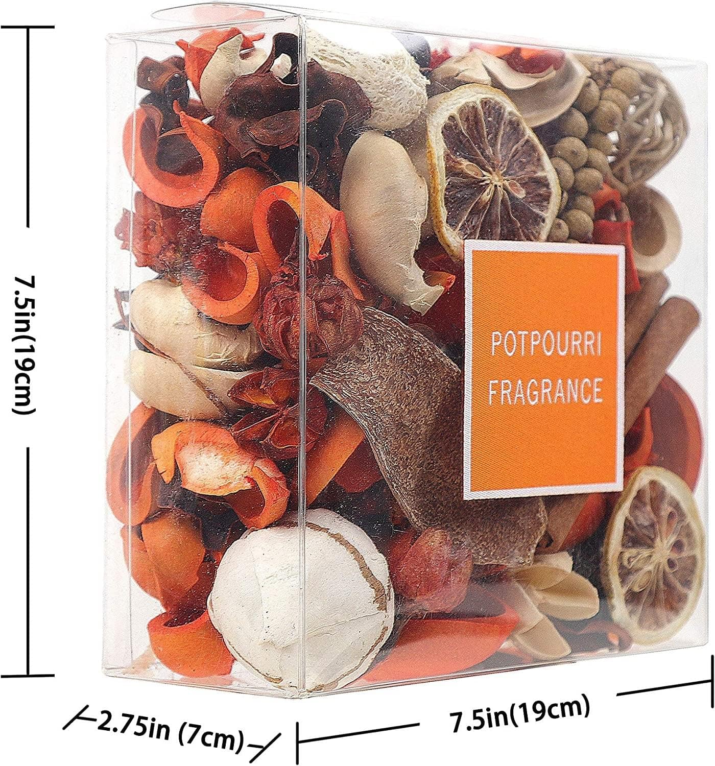 Qingbei Rina Cinnamon Fall Potpourri Bowl Filler