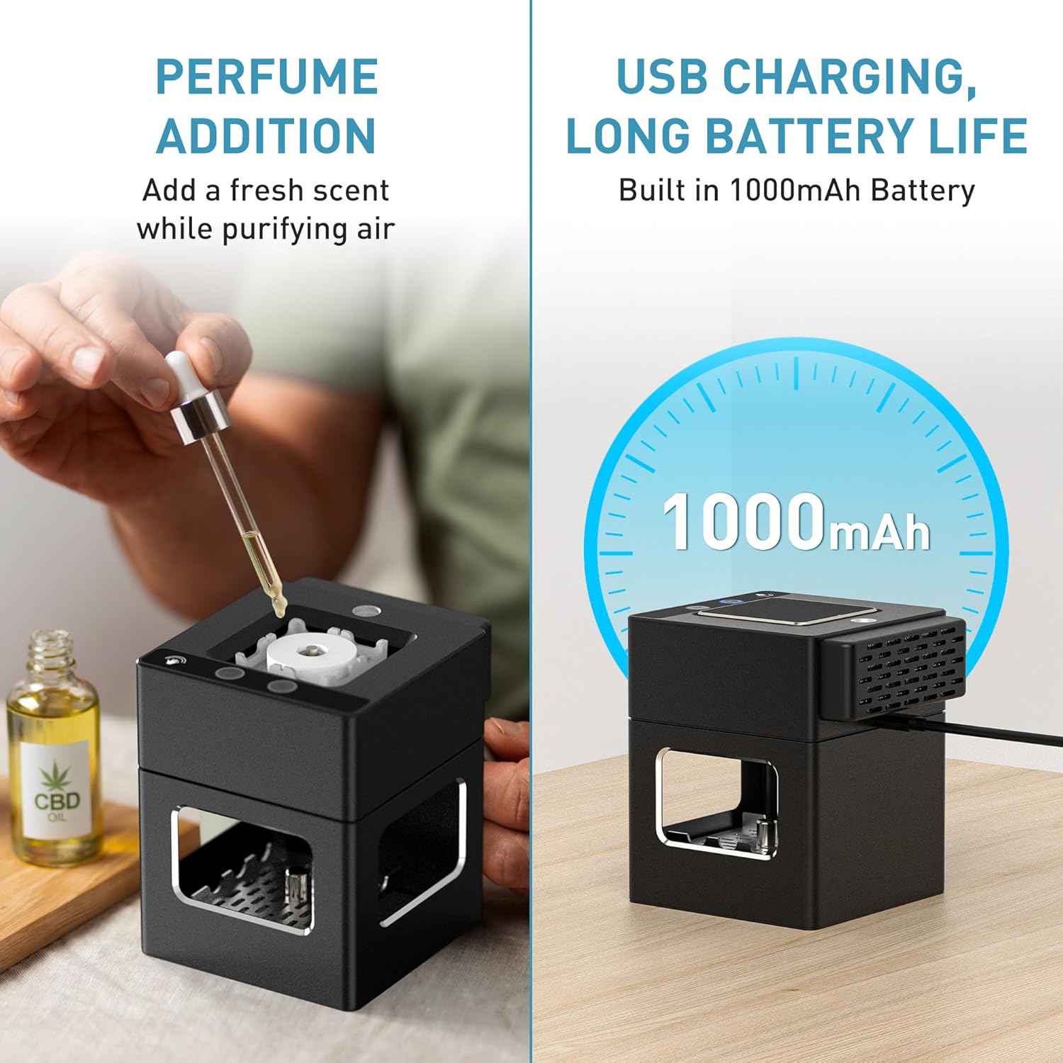VANSU Intelligent HEPA Smokeless Ashtray with Lighter